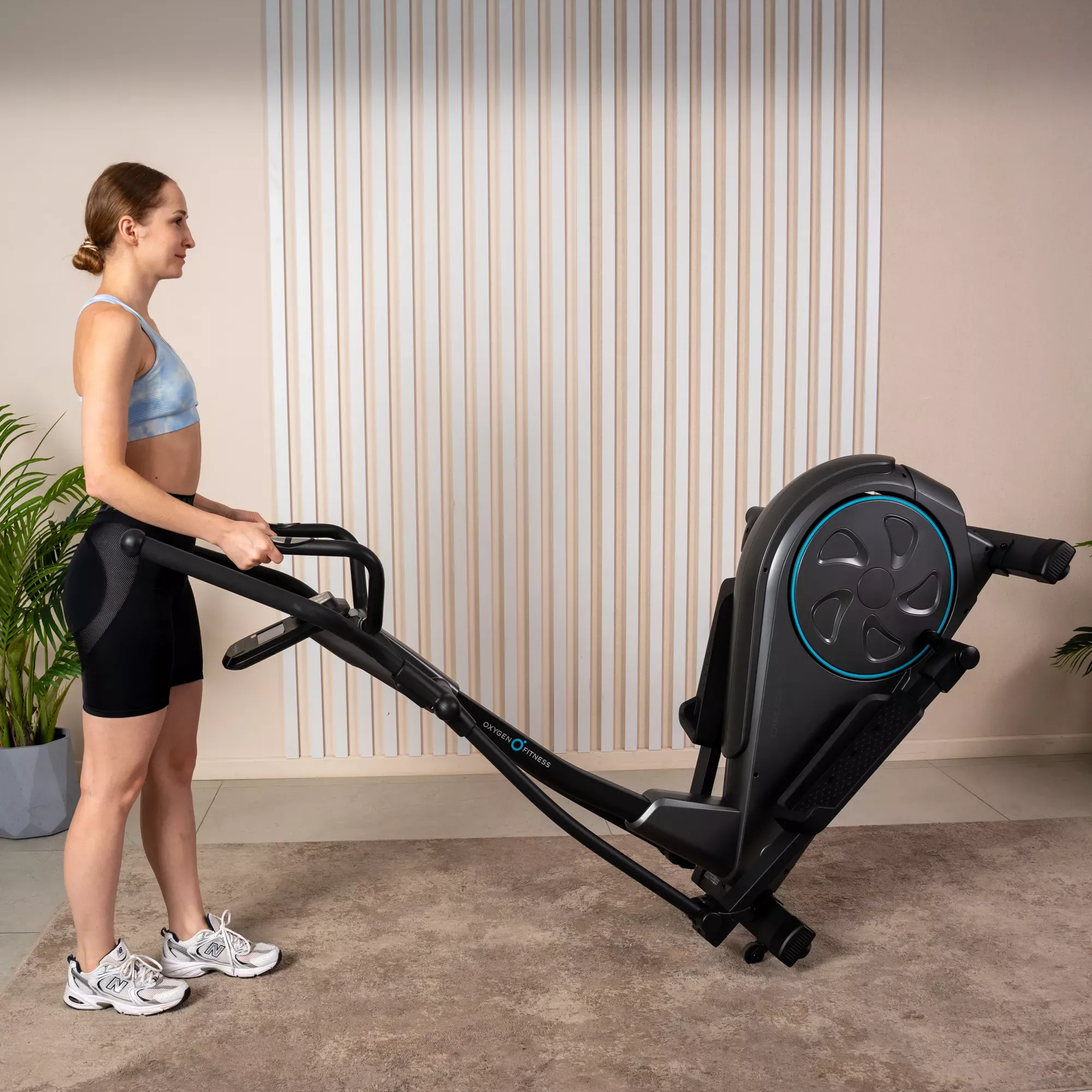 ЭЛЛИПТИЧЕСКИЙ ТРЕНАЖЕР ДОМАШНИЙ OXYGEN FITNESS CASCADE EL